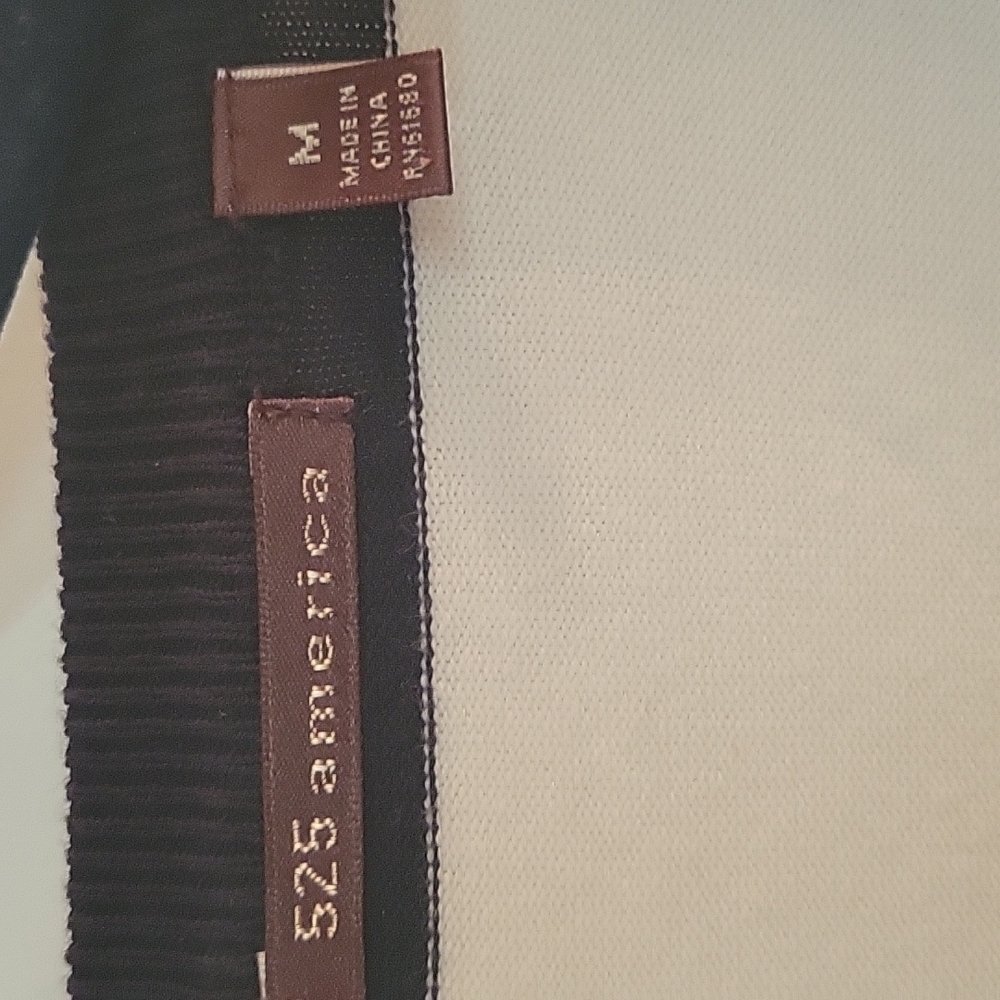 525 America white navy  stripe medium - Picture 3 of 5